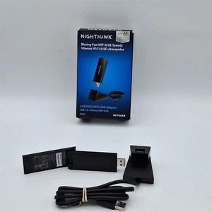 NETGEAR Nighthawk WiFi 6 or 6E USB 3.0 Adapter (A8000) - AXE3000 -NOT WORKING- - Photo 1/5