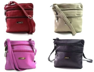 Ladies Womens High Quality Small Handbag Messenger Bag Satchel Crossover body - Picture 1 of 12