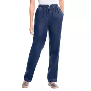 NWT Women Within size 24WP 7 Day Straight pull on jeans. - Picture 1 of 5