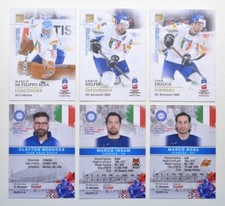 2019 BY cards IIHF World Championship Team Italy Pick a Player Card
