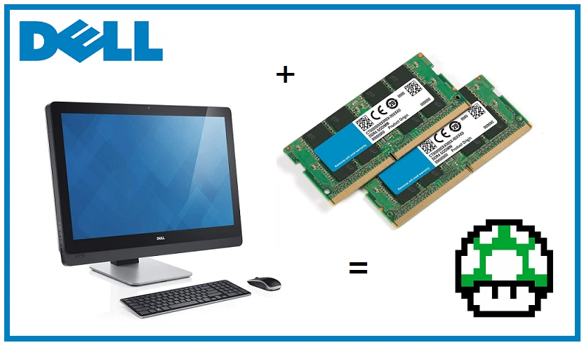 8GB -2x4GB Memory RAM Upgrade for Dell Optiplex 9020 ALL IN ONE AIO PC - Image 1 of 1