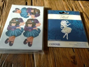 Tattered Lace "CONNIE" Metal Die 460841 "NEW" & large card charisma set - Picture 1 of 7