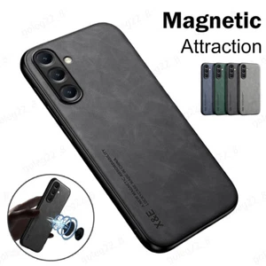 Hülle für Samsung Galaxy S25 Ultra S24 S23 S22 A06 A16 A15 Magnet Leder Cover - Bild 1 von 15
