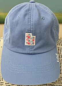 Women’s Baseball Cap Embroidery UTAH Floral Hat Baby Blue State of Mine - Picture 1 of 6
