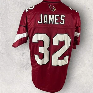 Arizona Cardinals #32 Edgerrin James Reebok Jersey Men’s Large +2 Length R3 - Picture 1 of 13