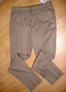 Stoffhose v.Taifun,Peg Leg,Gr.36,taupe,leichte Struktur,Bügelfalte,Neu D4 - Bild 1 von 3