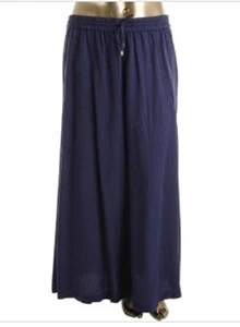 Maxi falda Lauren Ralph Lauren para mujer con bolsillos laterales divididos talla A pequeña S dz5 - Imagen 1 de 1