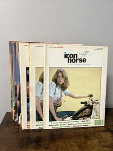 VTG IRON HORSE Adult Magazine Lot of 24 Issues: 1979-90s Issue 1 (2x)! RARE HTF - Imagen 1 de 8