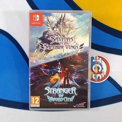 Saviors of Sapphire Wings & Stranger of Sword City Revisited Switch Fr Used (Dun - Photo 1/4