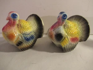 Sal y pimienta de pavo de Acción de Gracias Kreiss & Co. 1951 usado en excelente estado - Imagen 1 de 6
