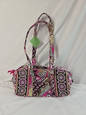 Bolso de Hombro Vera Bradley Muy Berty Estampado Paisley 100 Acolchado Algodón Foto 1 de 4