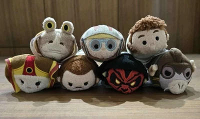 Disney Tsum Tsum Mini Plush Star Wars Episode I The Phantom Menace NWT(Set of 7) - Image 1 of 3