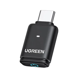 Adattatore audio verde BT501 USB-C Bluetooth 5.3 z aptX trasmettitore - czarny - Foto 1 di 4