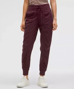 NWT LULULEMON Women's Adapted State HR Joggers Pants Maroon Size 14 - Picture 1 of 7