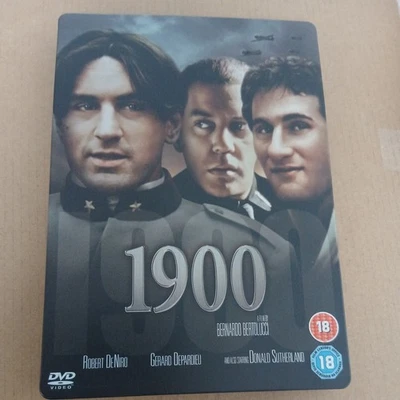 1900 (1977) Steelbook Edition Robert DeNiro Bertolucci 2 Disc Region 2 DVD - Image 1 of 4