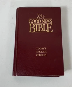 Good News Bible Today's English Version ABS 1992 HC Black EUC - Picture 1 of 10