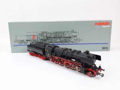 Märklin H0 3615 Dampflok mit Wannentender BR 50 3143 DB / Digital Rauch OVP - Bild 1 von 4