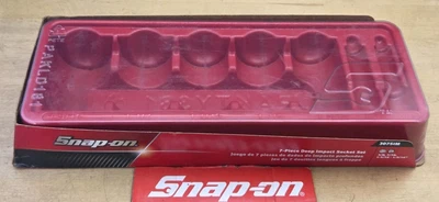 Nuevo Snap On PAKTY381 - Bandeja con tapa para 307SIM - Juego de enchufes de impacto de 7 piezas de unidad de 1/2" Foto 1 de 4