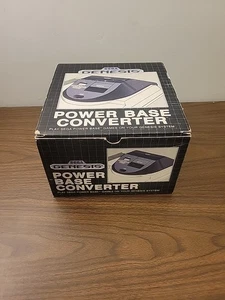 Sega Genesis Power Base Converter CIB Master System Game Player in Box Open Box - Bild 1 von 13
