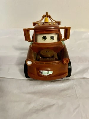 Vtg Disney Pixar Cars Retired Tow Mater Radio Controlled 27 MHz-TESTED/No remote - Image 1 of 4