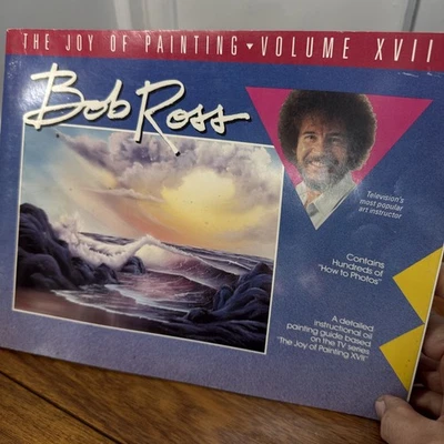 Bob Ross Joy of Painting Book Volume XVII Soft Cover w/ How to Photos PBS - Image 1 of 4