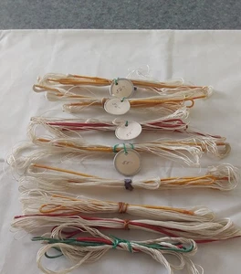 8 Archery Bow Strings for Recurve Bows, 14 Strands Assorted Sizes - Picture 1 of 2