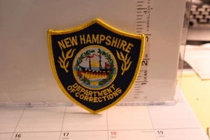 police patch  DEPARTMENT OF CORRECTIONS NEW HAMPSHIRE - Picture 1 of 1
