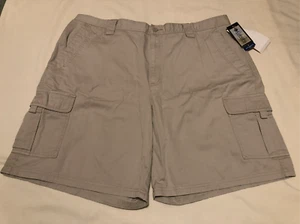 COLUMBIA SPORTSWEAR Khaki Cargo Tan Cotton Shorts Mens size 40 NEW NWT - Picture 1 of 2