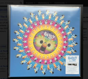 Bluey Dance Mode Zoetrope VINYL LP RECORD RSD 2023 JOFF BUSH not 2025 DVD SEALED - Picture 1 of 4
