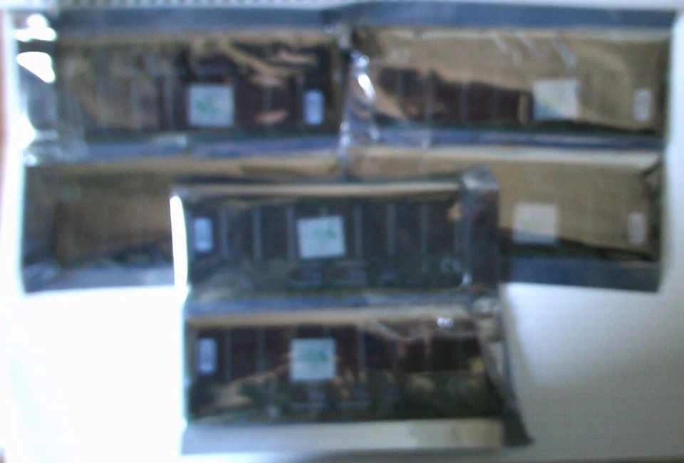 LOT OF 6 POWMEM ZD512M58RW 512MB PC133R SDRAM 133 MHz ECC TOTAL 3GB - Image 1 of 4