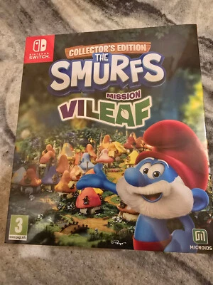The Smurfs: Mission ViLeaf Smurftastic Edition for nintendo switch new + sealed - Image 1 of 4