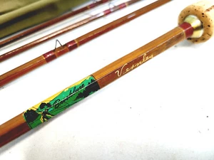 Booklure Golden Gate New? 1940's Vintage (9ft, 4pc, 2 tips) Cane Fly Rod - Picture 1 of 6