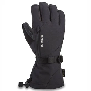 Dakine Sequoia Leather Palm Black Womens Gore-Tex Snowboard Gloves - Picture 1 of 2