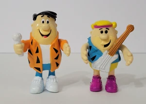 Flintstones Fred & Barney Figur PVC Vintage 1991 H-B Prod Mikrofon Gitarre - Bild 1 von 12