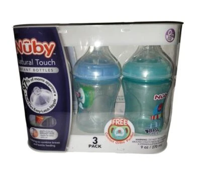 3 Pack, Natural Touch Nubby Baby Bottles - Image 1 of 2