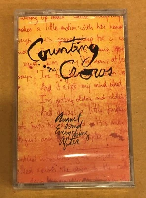 COUNTING CROWS - AUGUST AND EVERYTHING AFTER (1994) NEW CASSETTE MADE IN TURKEY - Image 1 of 2
