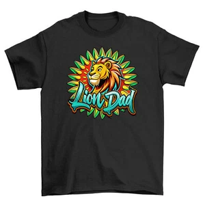Roar with Pride in this "Lion Dad" Funny t-shirt - 100% Cotton, Unisex Design fo - Picture 1 of 46