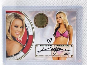 2012 Benchwarmer Vegas Baby Kirsty Lingman Autograph - Picture 1 of 1