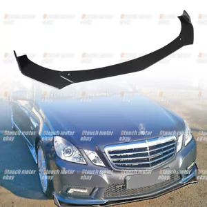 For Mercedes E-Class W212 W211 For Front Bumper Lip Splitter Carbon Fiber Look - Bild 1 von 11