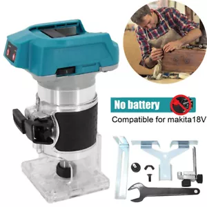 Brushless Cordless Electric Hand Trimmer Router Laminate For Makita 18V Battery - Picture 1 of 14