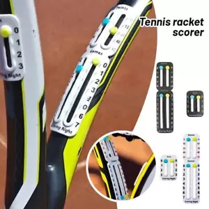 ❀Klebende Anzeigetafel Scorekeeper Profi Tennis Padel Tennis Score-Schläger - Bild 1 von 10