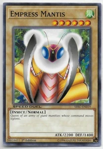 Yu-Gi-Oh! Scars Of Battle EMPRESS MANTIS SBSC-EN019 - Picture 1 of 1