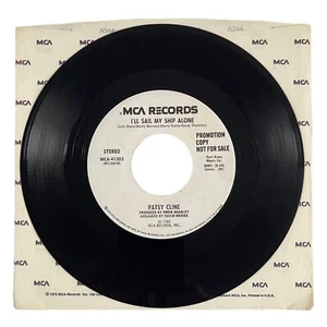 Patsy Cline - Always / I’ll Ship My Ship Alone (1980) 7” 45 White Label Promo NM - Picture 1 of 7