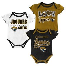 NWOT Jacksonville Jaguars Girls Infant Bodysuit Baby Romper Jersey Shirt Creeper