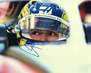 Oliver Oli Bearman signed Haas F1 2025 Racing 8x10 photo autographed PROOF #7 - Picture 1 of 5