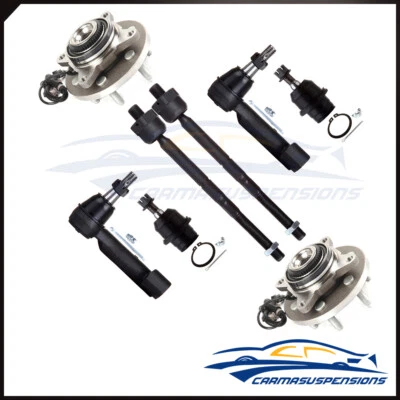 8x Front Steering Tie Rod End Wheel Bearning Hub Fits 2011-2014 Ford Expedition - Image 1 of 4