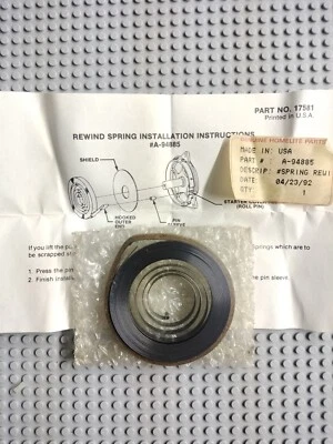 OEM GENUINO NUEVO STOCK ANTIGUO HOMELITE A-94885 RESORTE DE REBOBINADO DM50 Foto 1 de 3