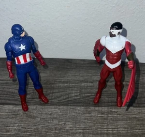Captain America/ Falcon Figures Avengers Assemble Marvel 2015-2016 Hasbro 5.5” - Picture 1 of 8