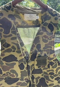 Vintage Black Sheep Hunting Game Vest Camouflage Hong Kong Tan Pocket Men Large - Picture 1 of 15