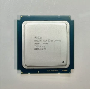 Intel Xeon E5-2697 V2 2.70GHz (SR19H) Twelve-Core 12-Core Processor CPU - Picture 1 of 3
